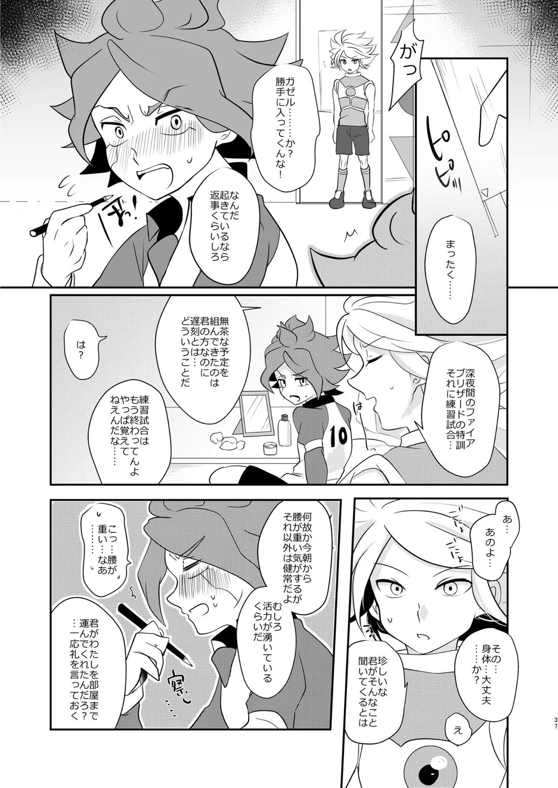 私の知らない君を知りたい -エイリア編-【イナズマイレブン/ガゼバン(涼南)】 page 36