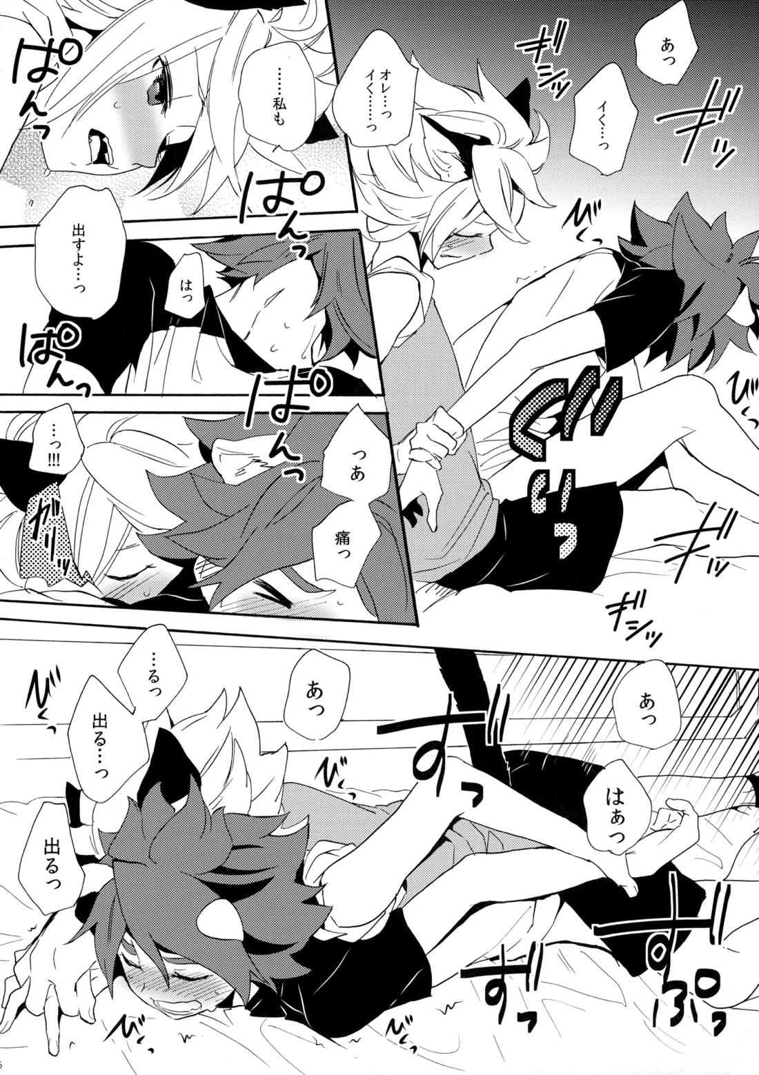 ワンにゃんカオス【イナズマイレブン/ガゼバン(涼南)】 page 27