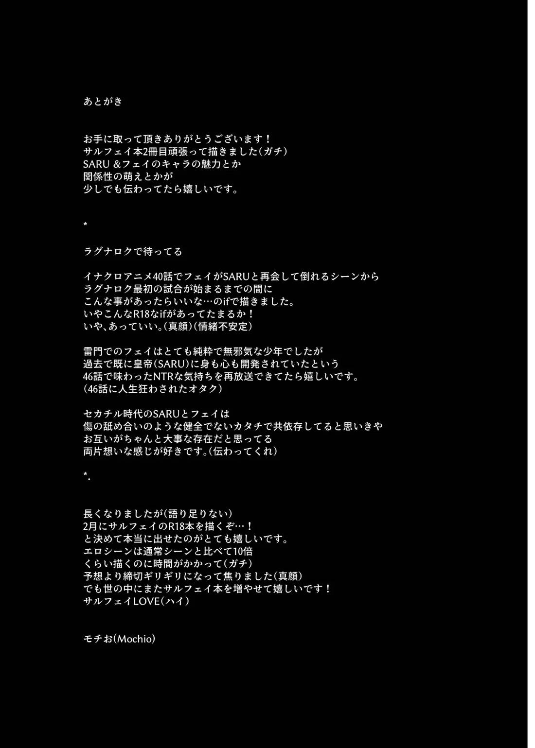ラグナロクで待ってる【イナズマイレブン/サルフェイ】 page 29