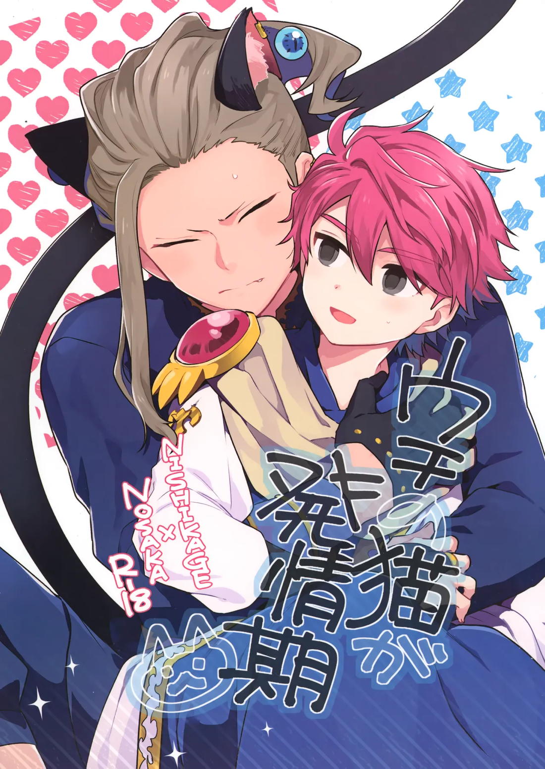 Recommended BL manga "ウチの猫が発情期【イナズマイレブン/西野】" cover image