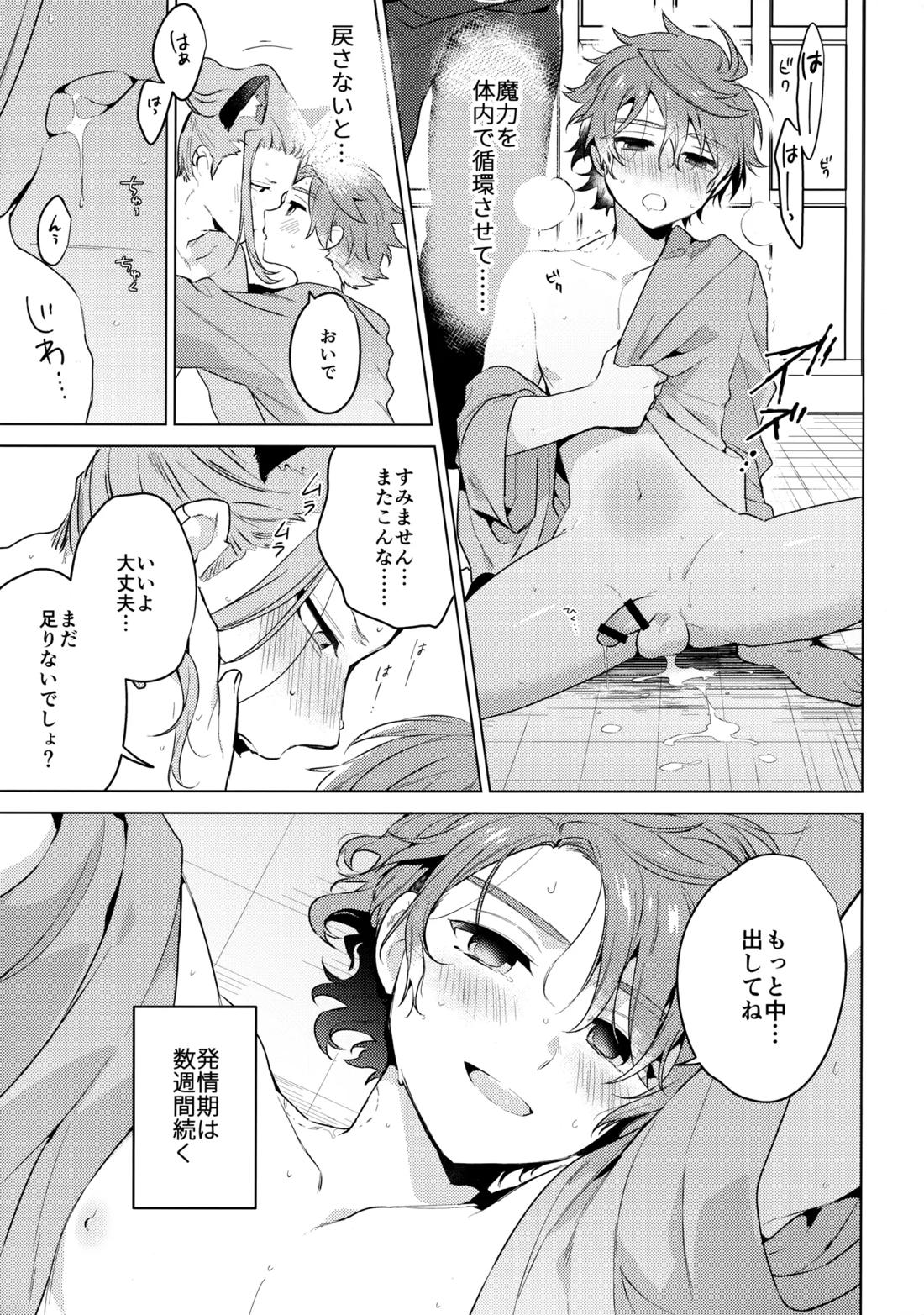 ウチの猫が発情期【イナズマイレブン/西野】 page 14