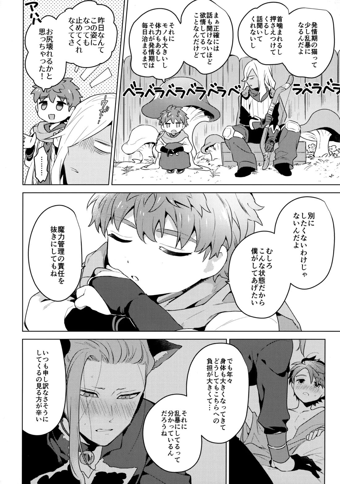 ウチの猫が発情期【イナズマイレブン/西野】 page 17