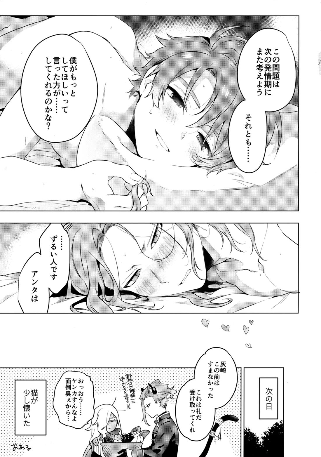 ウチの猫が発情期【イナズマイレブン/西野】 page 34
