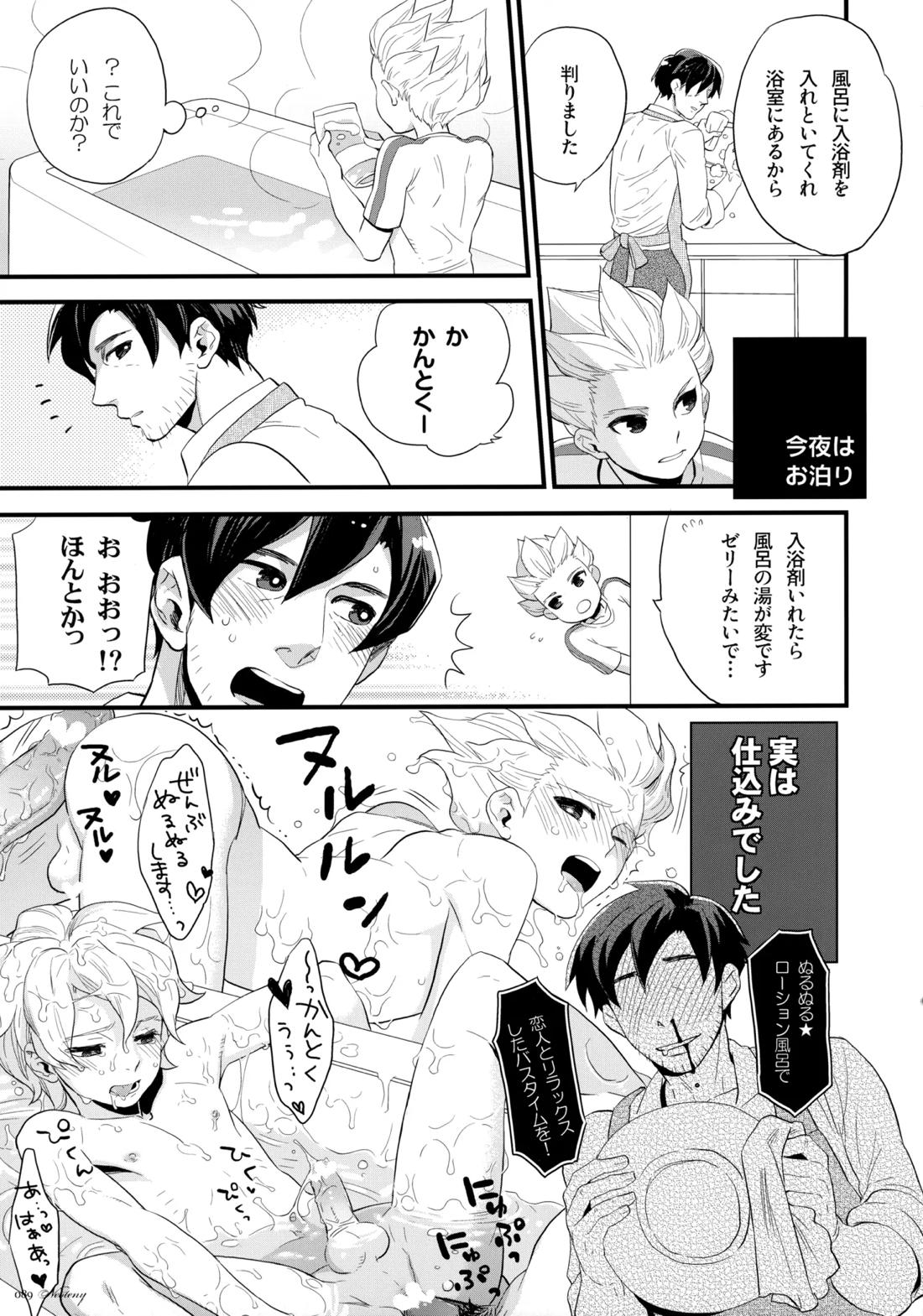NEOTENY【イナズマイレブン/二階堂×豪炎寺】 page 88