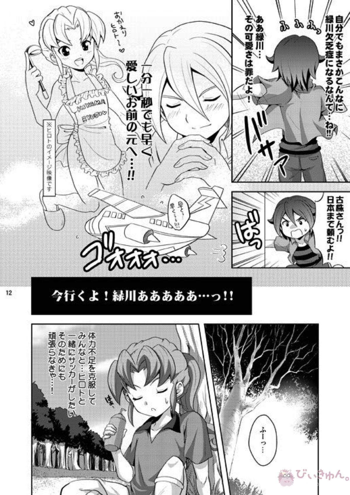 晴天の霹靂【イナズマイレブン/基緑】 page 11