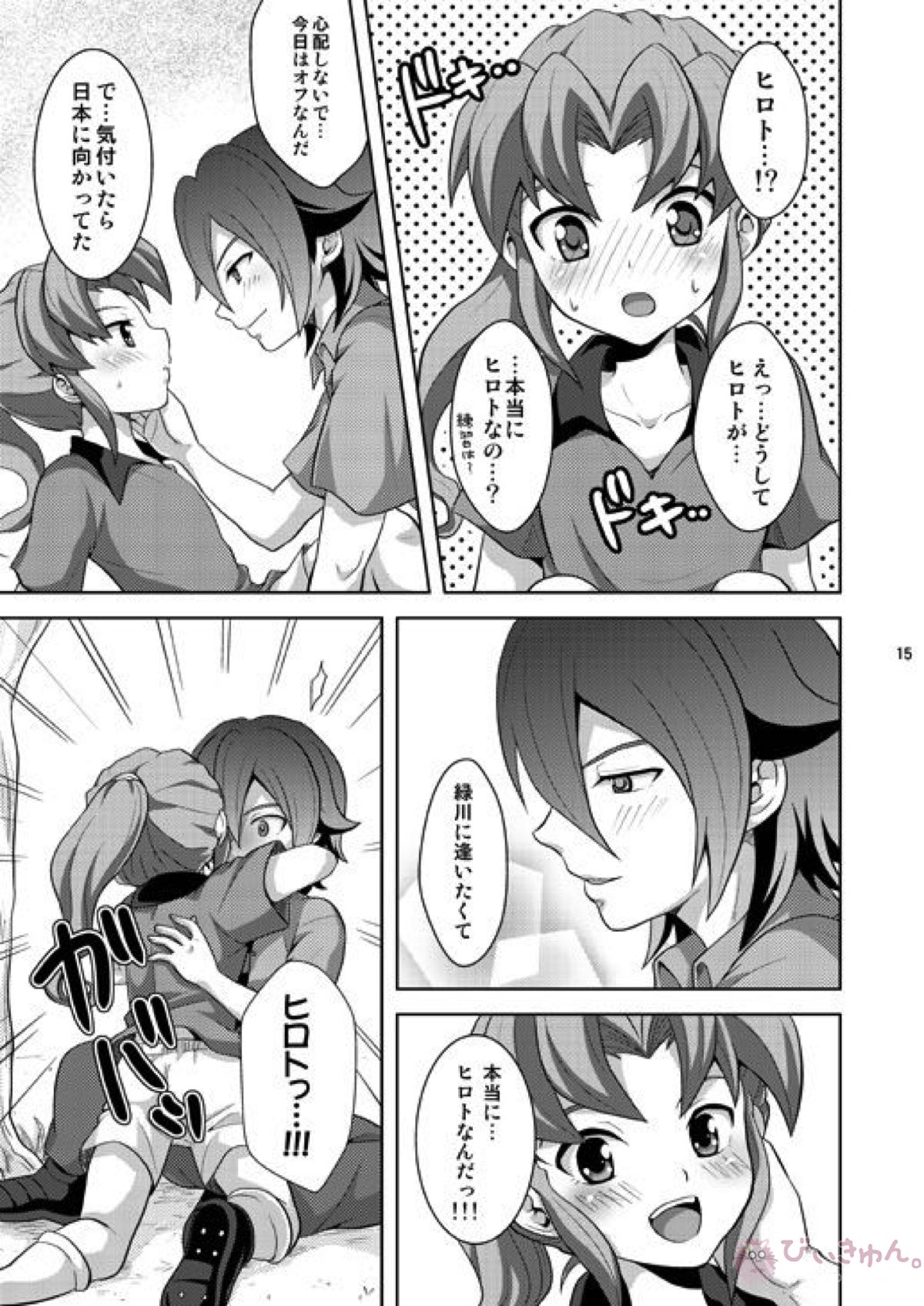 晴天の霹靂【イナズマイレブン/基緑】 page 14