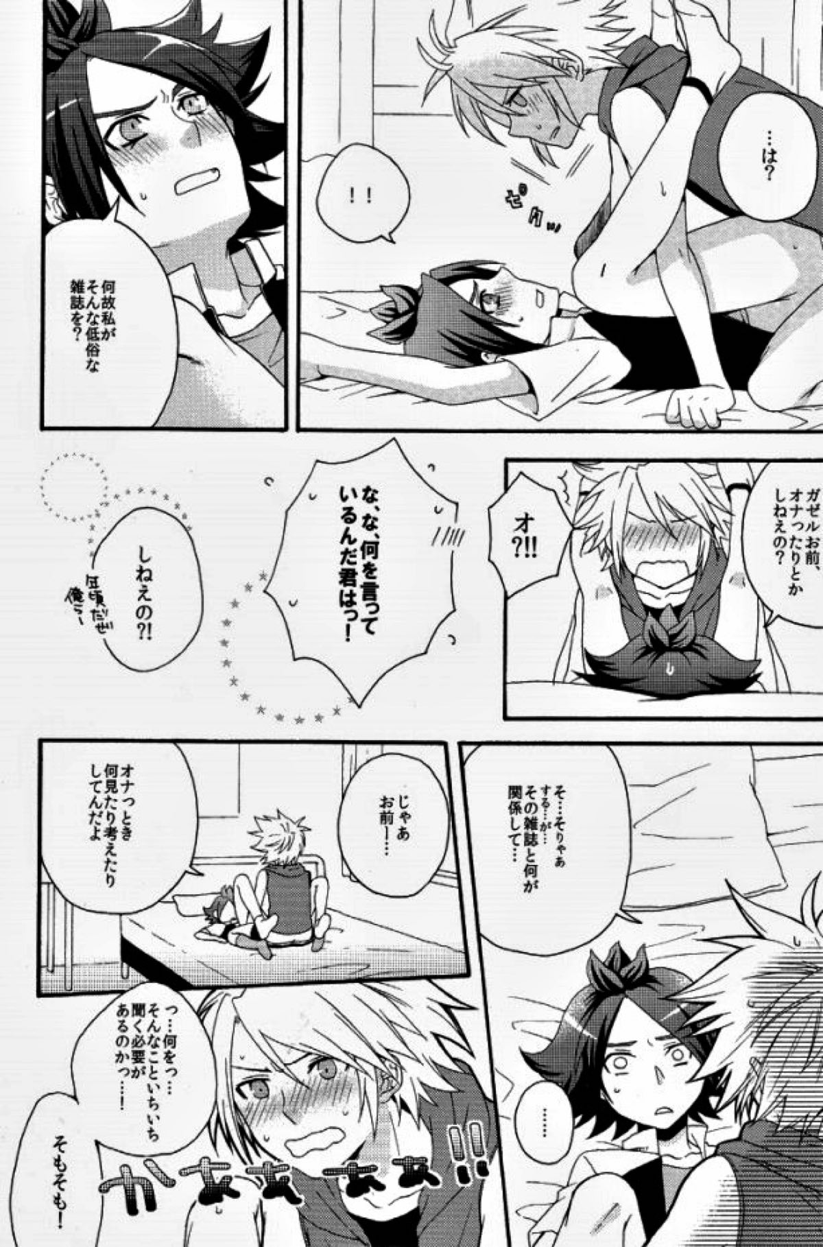 われらはカオス!!【イナズマイレブン/ガゼバン(涼南)】 page 11