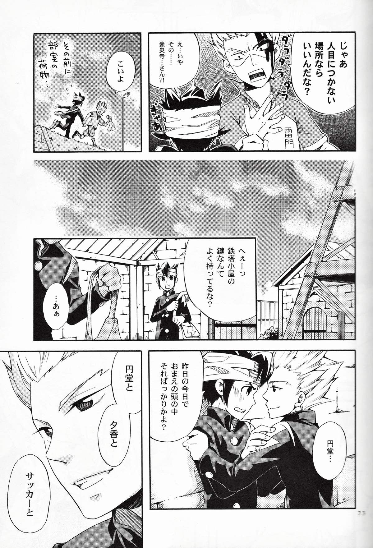 Offside Trap【イナズマイレブン/円豪】 page 22
