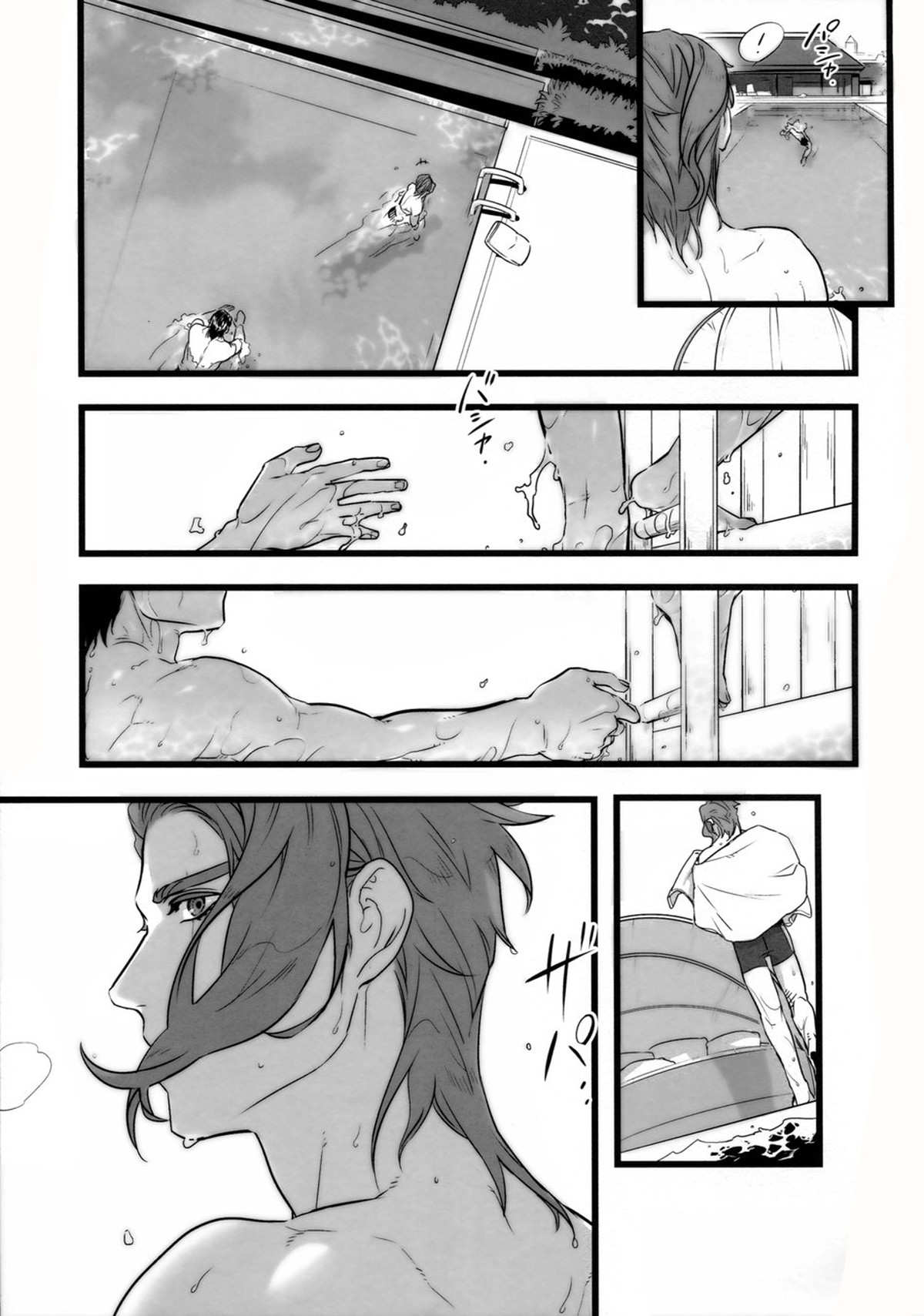 一年承花 修学旅行、プールサイド【ジョジョの奇妙な冒険/承花】 page 18