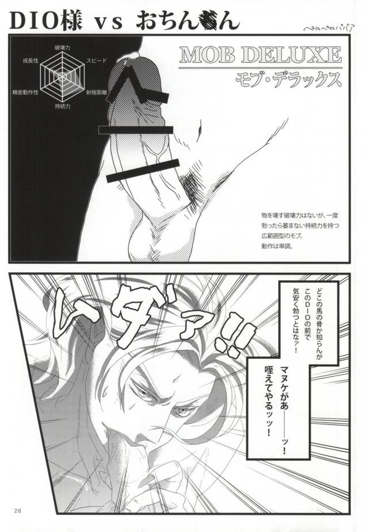 白濁色の波紋疾走【ジョジョの奇妙な冒険/ジョナディオ】 page 22