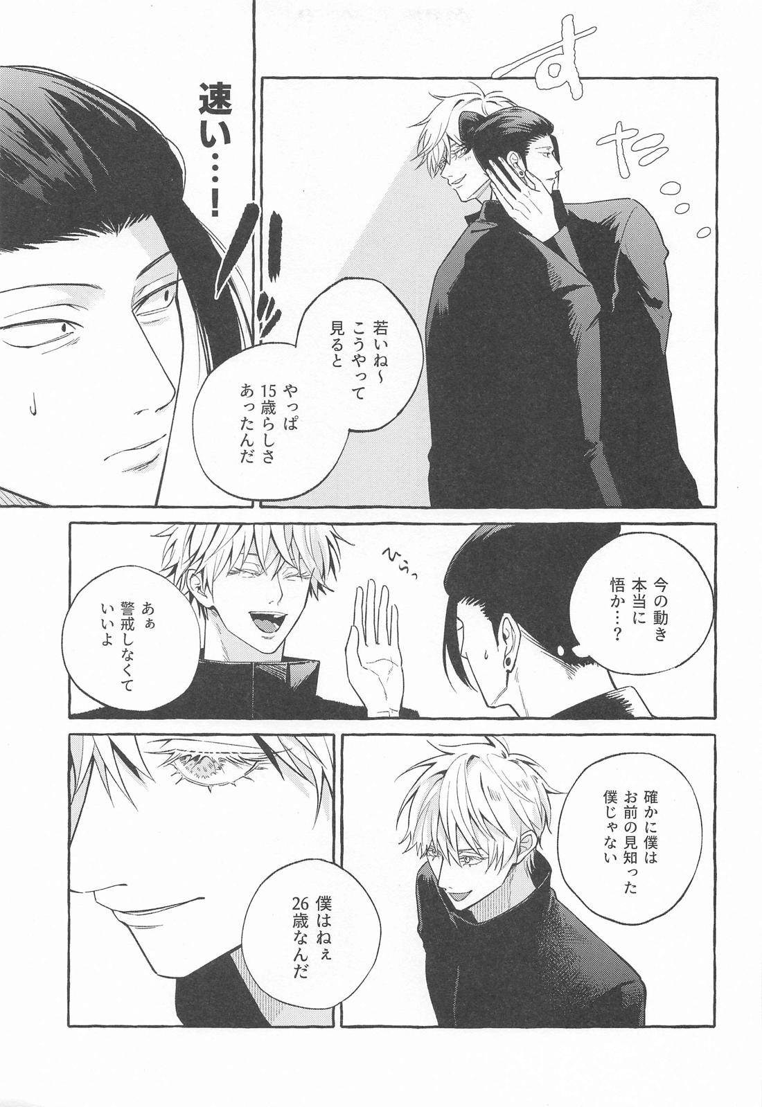 寵愛遊戯【呪術廻戦/五夏】 page 14