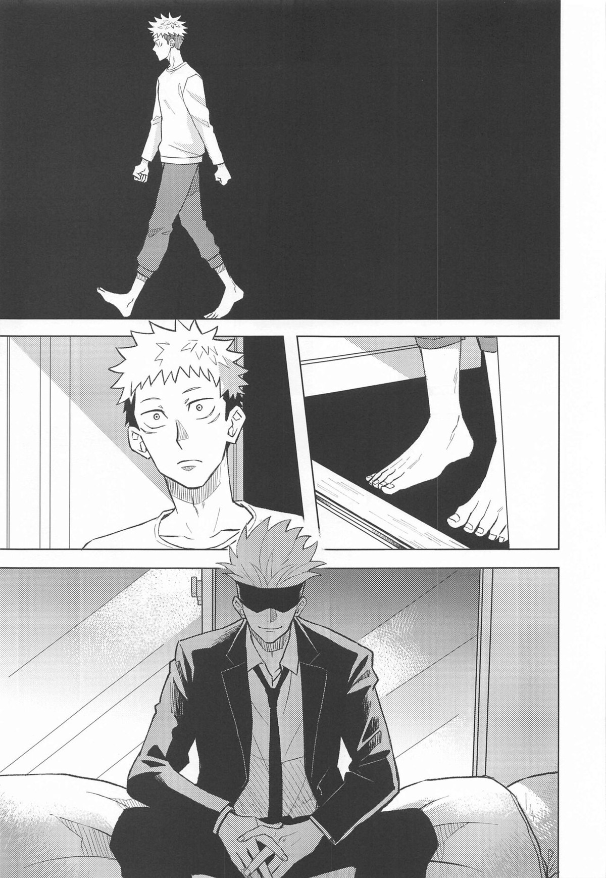 目隠し俳優五条さんと新人AD虎杖くん【呪術廻戦/五悠】 page 22