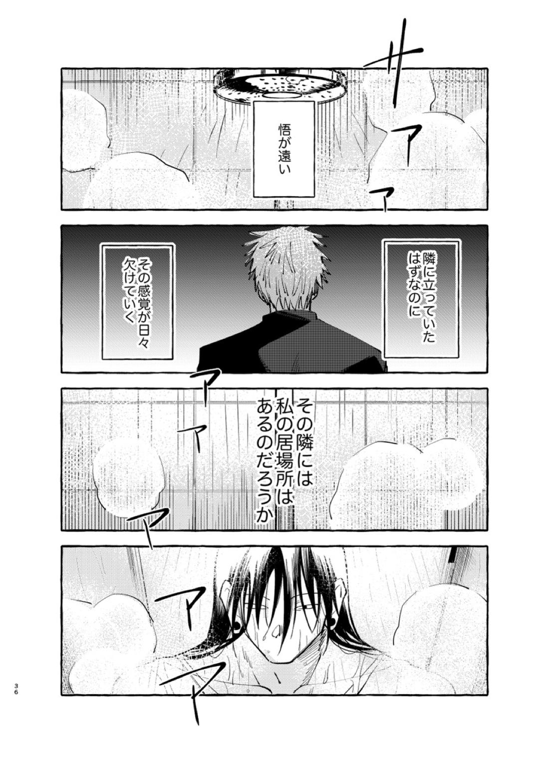 傷と罰【呪術廻戦/五夏】 page 35