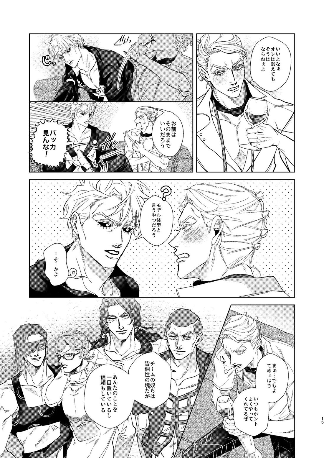 Night Hawk【ジョジョの奇妙な冒険/リゾプロ】 page 14