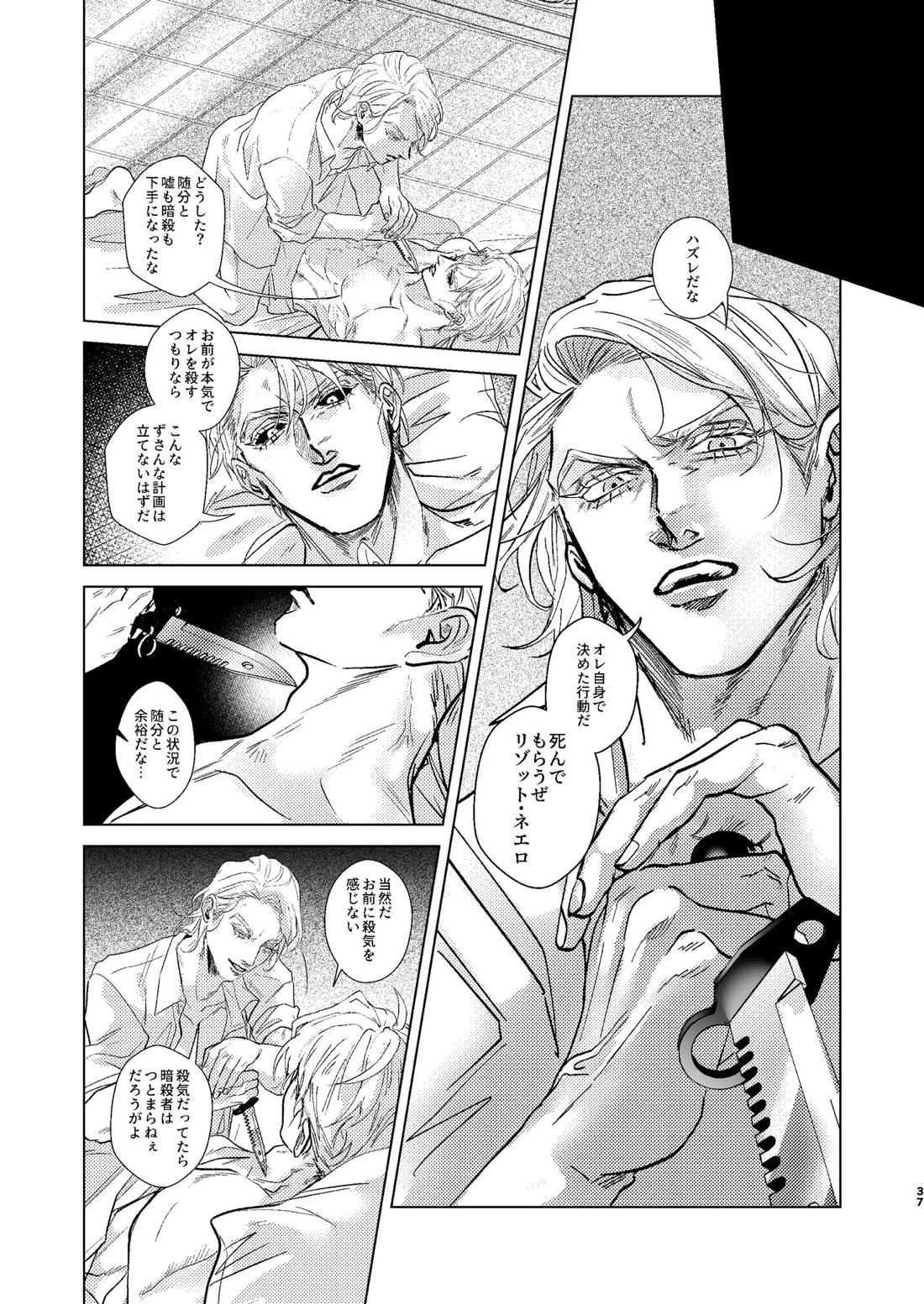 Night Hawk【ジョジョの奇妙な冒険/リゾプロ】 page 36