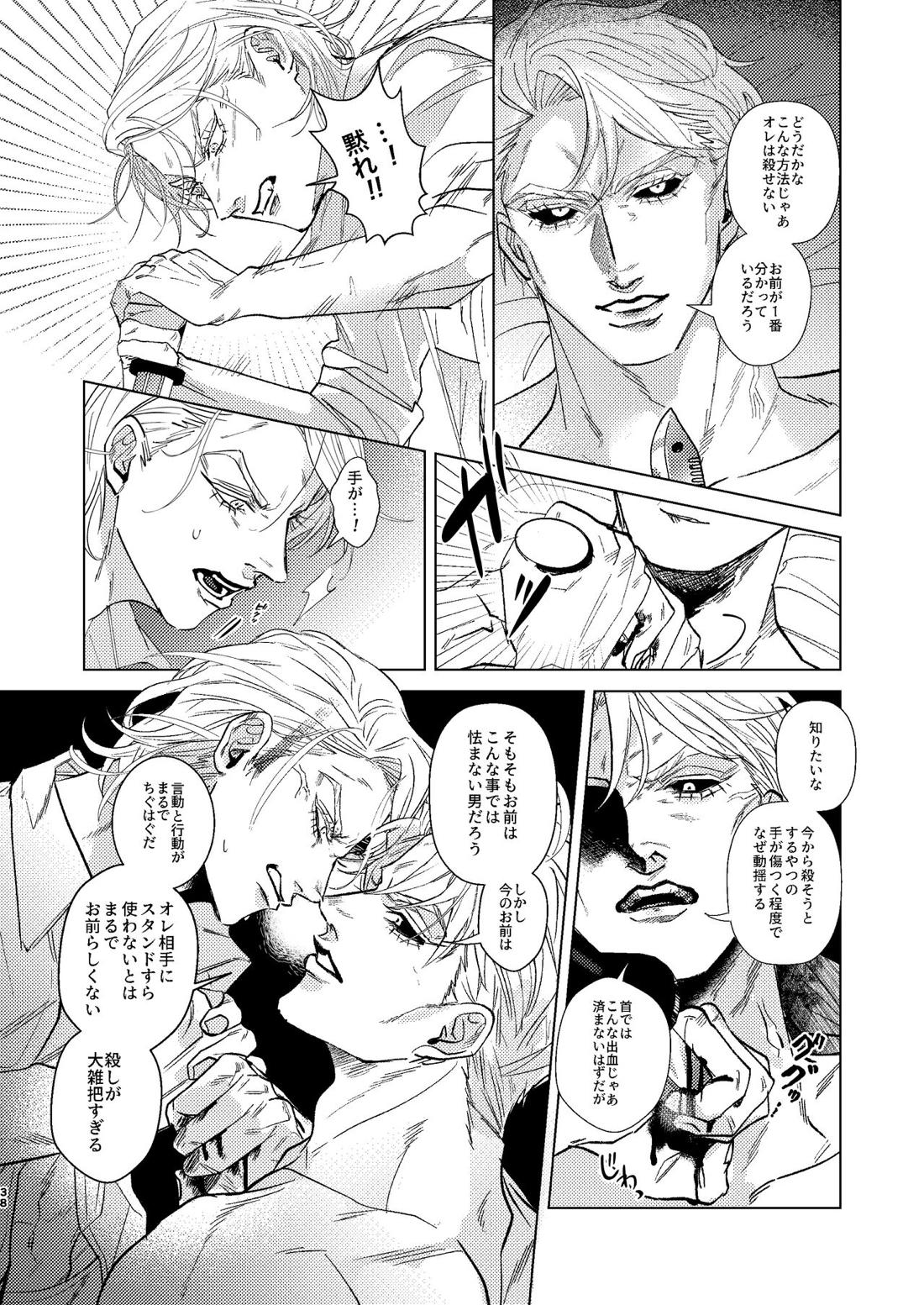 Night Hawk【ジョジョの奇妙な冒険/リゾプロ】 page 37
