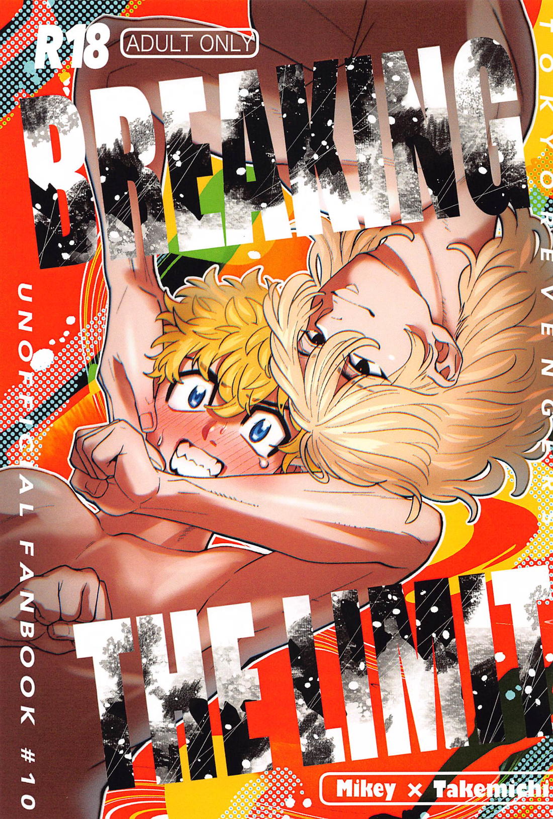 BL manga "BREAKING THE LIMIT【東京卍リベンジャーズ/まいたけ】" cover image
