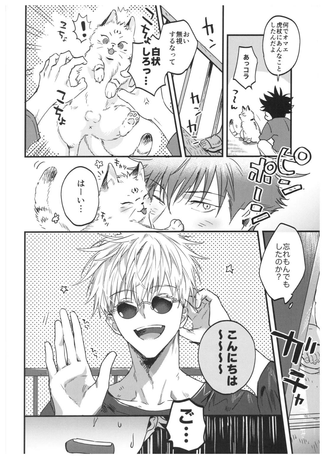 FUSHI TO NEKO【呪術廻戦/伏宿】 page 19