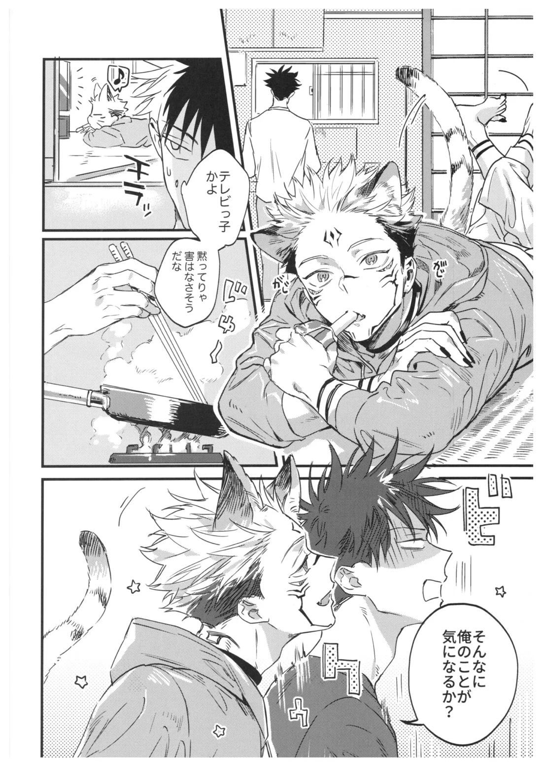FUSHI TO NEKO【呪術廻戦/伏宿】 page 25