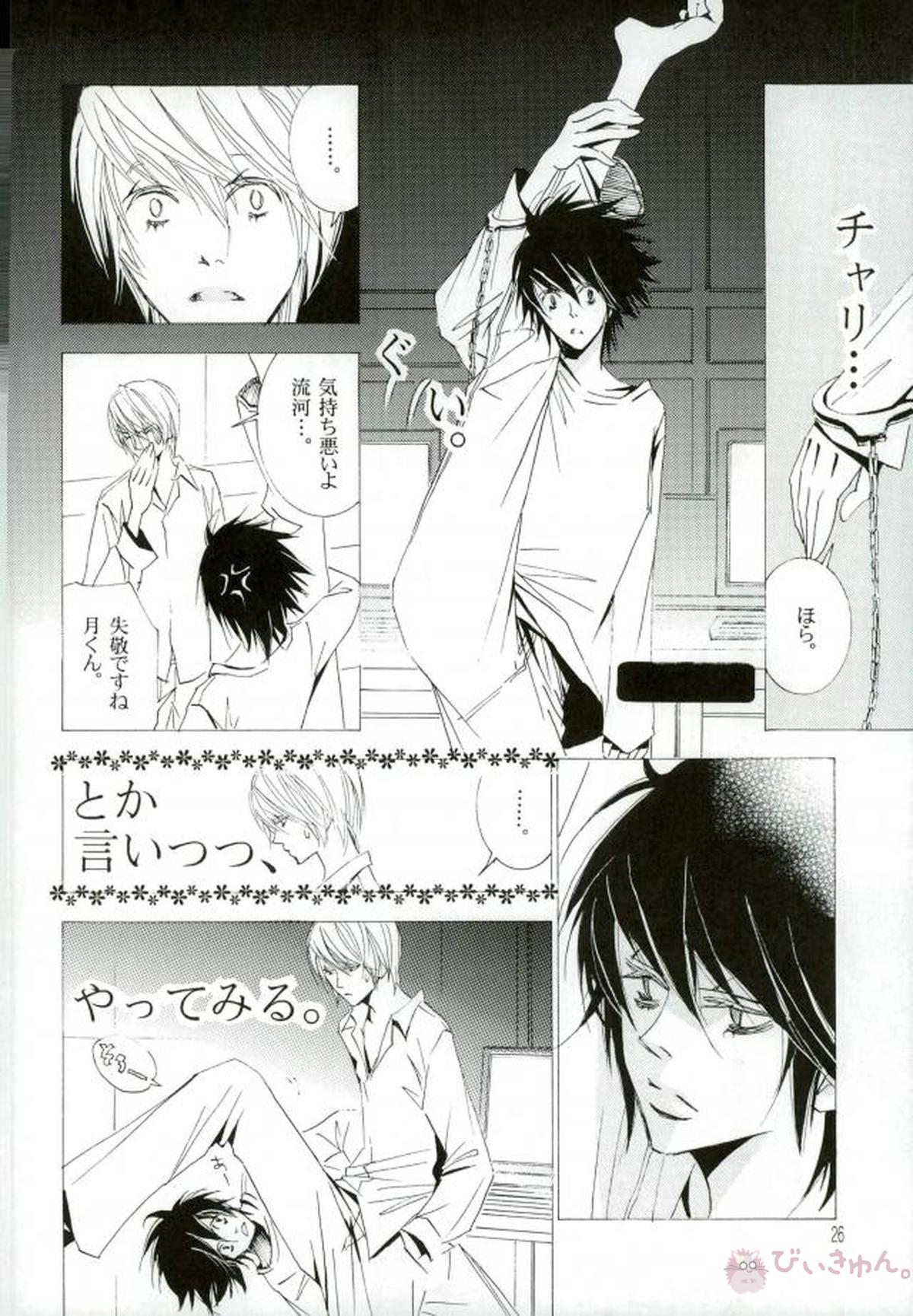 DISAPPEAR DETHNOTE fanbook【DEATH NOTE/夜神月×L】 page 24