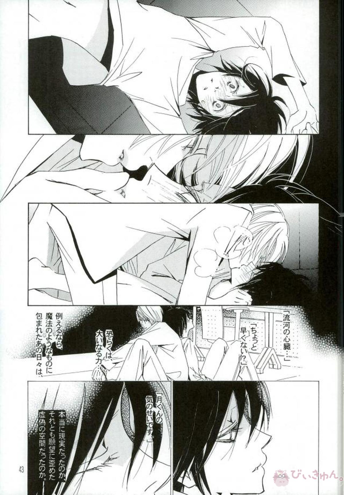 DISAPPEAR DETHNOTE fanbook【DEATH NOTE/夜神月×L】 page 41