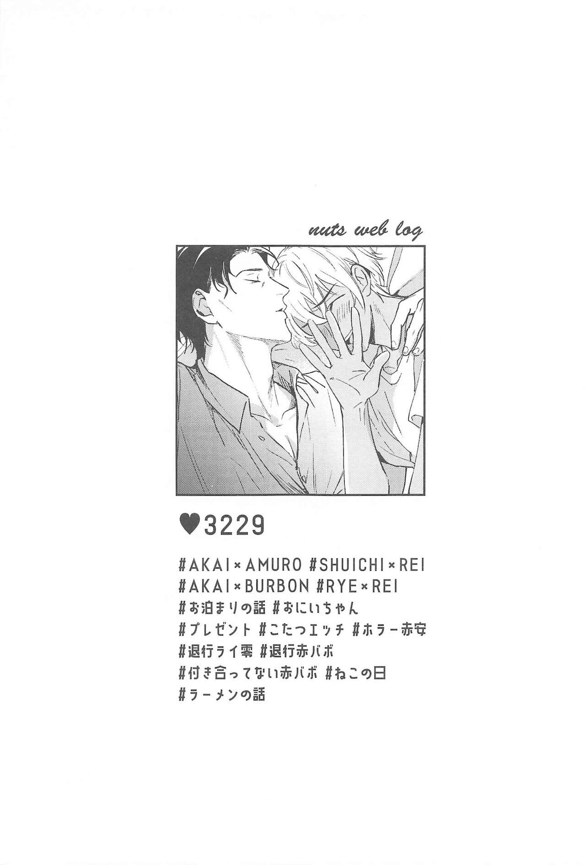 nuts web log AkaAm Web Sairokushuu【名探偵コナン/赤降(赤井×降谷)】 page 14