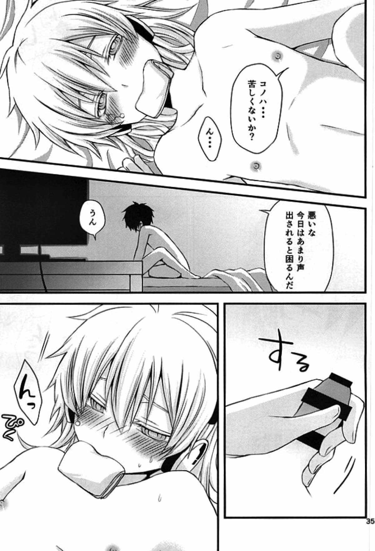 overheat【カゲロウプロジェクト/シンコノ】 page 34