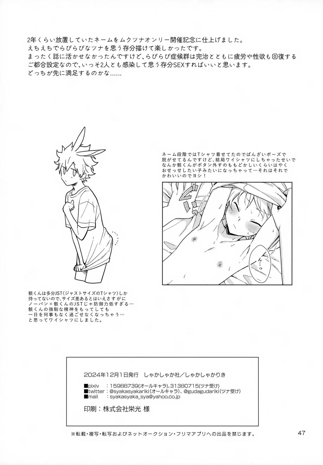 らびらび症候群【家庭教師ヒットマンREBORN!/ムクツナ】 page 46