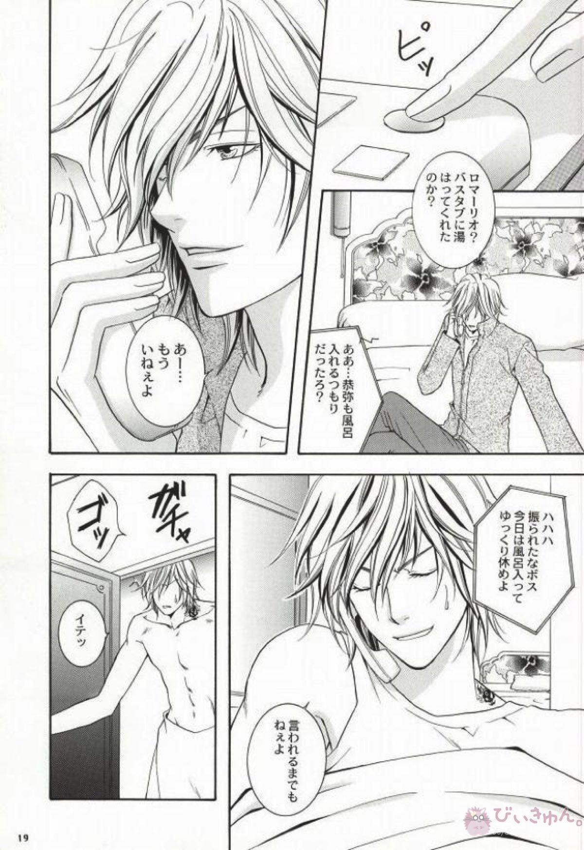 My lovely kitten【家庭教師ヒットマンREBORN!/ディノヒバ】 page 16