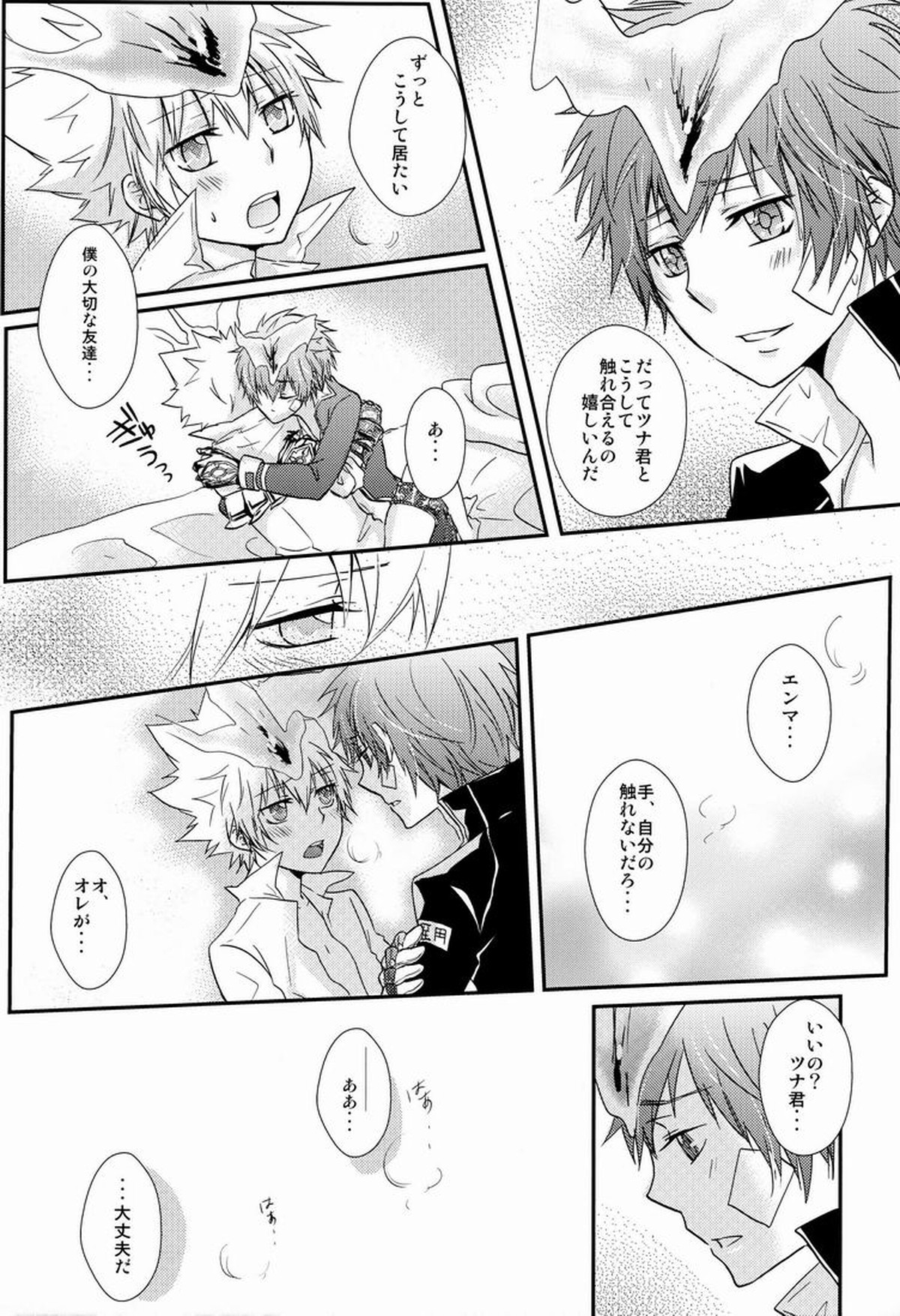 HE x HT【家庭教師ヒットマンREBORN!/エンツナ】 page 12