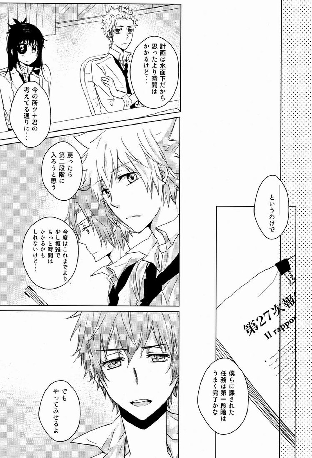 軌跡【家庭教師ヒットマンREBORN!/エンツナ】 page 27
