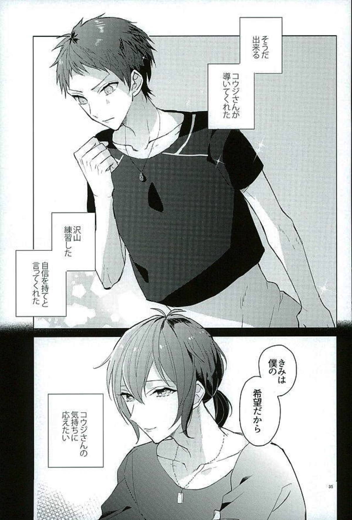 きみはぼくの希望【KING OF PRISM by PrettyRhythm/シン×コウジ】 page 33