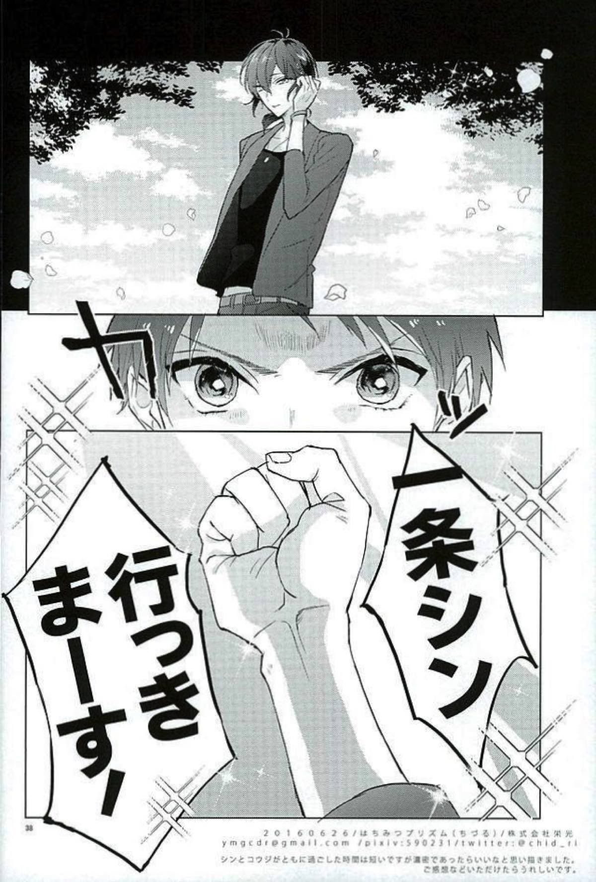 きみはぼくの希望【KING OF PRISM by PrettyRhythm/シン×コウジ】 page 36