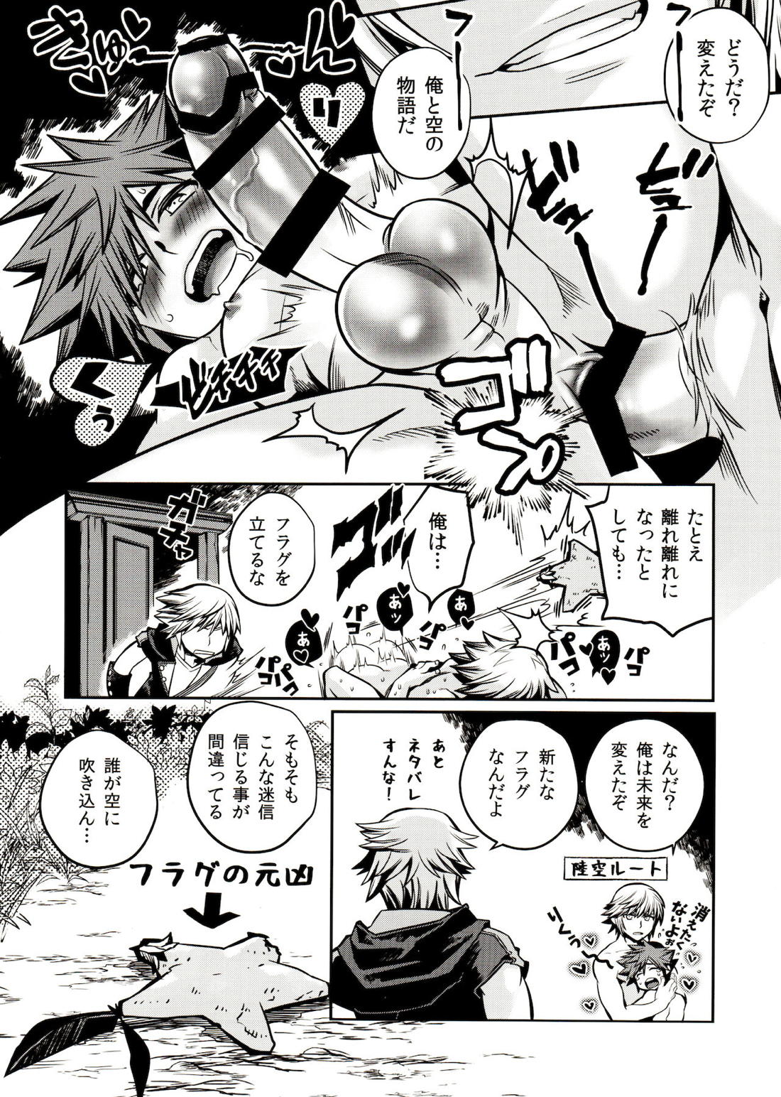 空という病【キングダムハーツ/陸空】 page 25