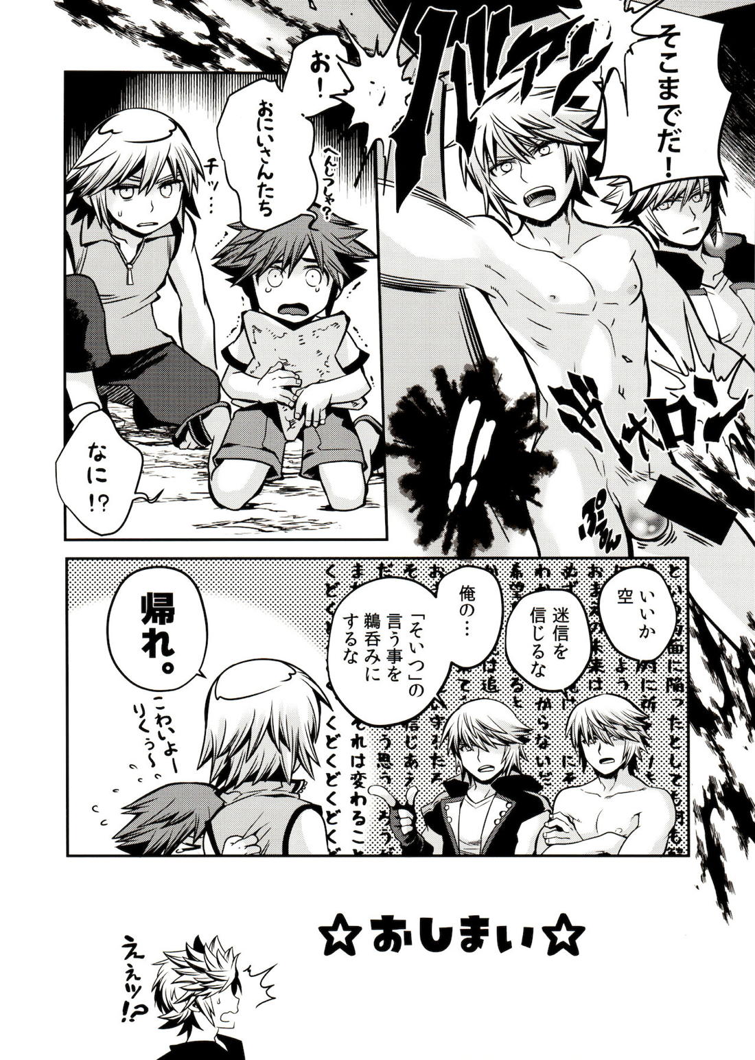 空という病【キングダムハーツ/陸空】 page 27
