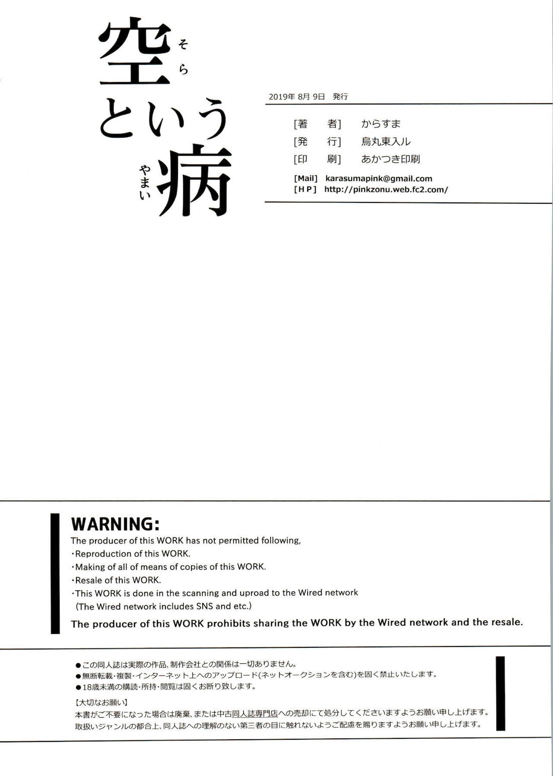 空という病【キングダムハーツ/陸空】 page 29