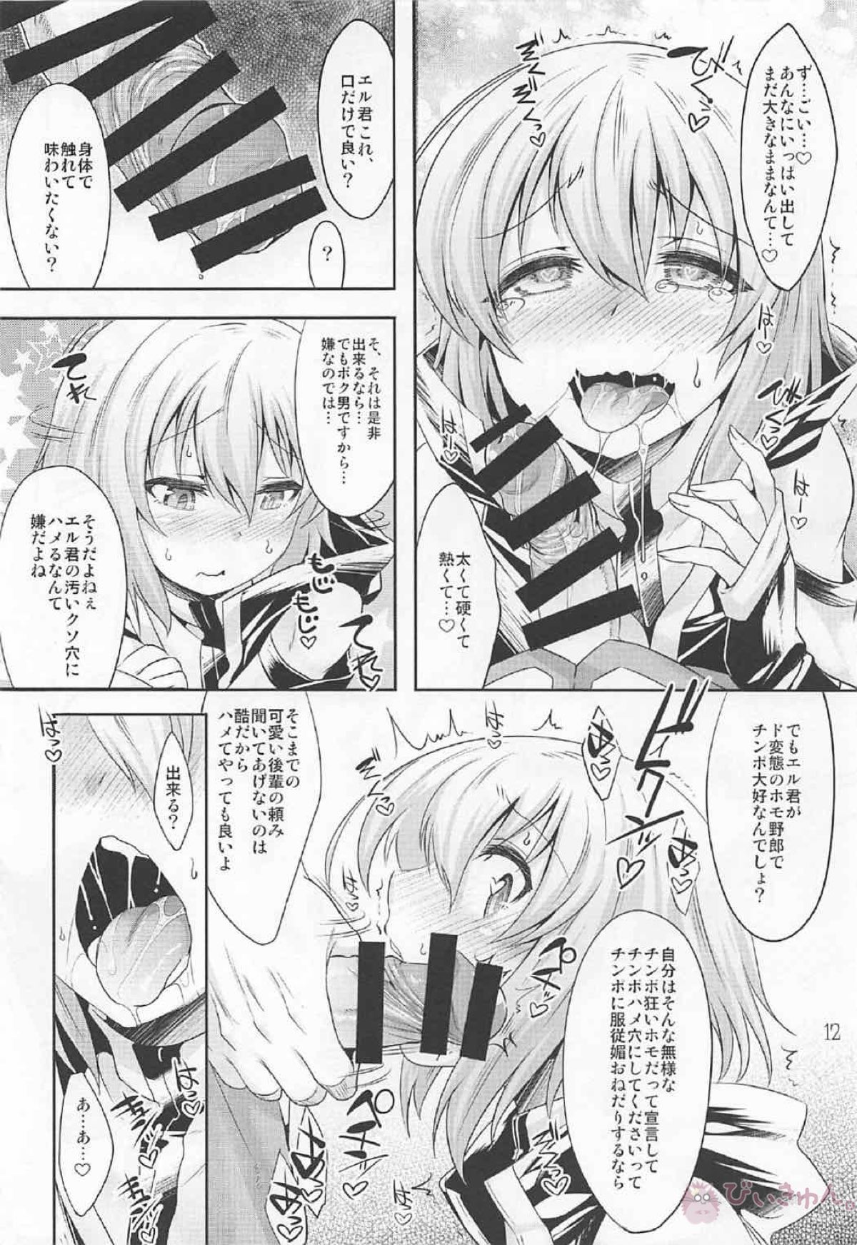 エル君のロボ愛をおちんちん愛と魔法で入れ替えてみた件【ナイツ&マジック/モブ×エルネスティ】 page 11