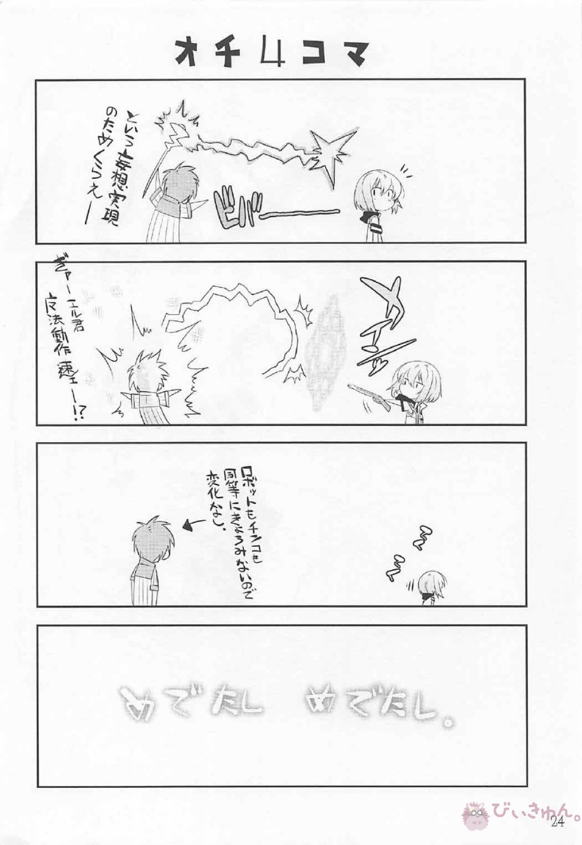 エル君のロボ愛をおちんちん愛と魔法で入れ替えてみた件【ナイツ&マジック/モブ×エルネスティ】 page 23