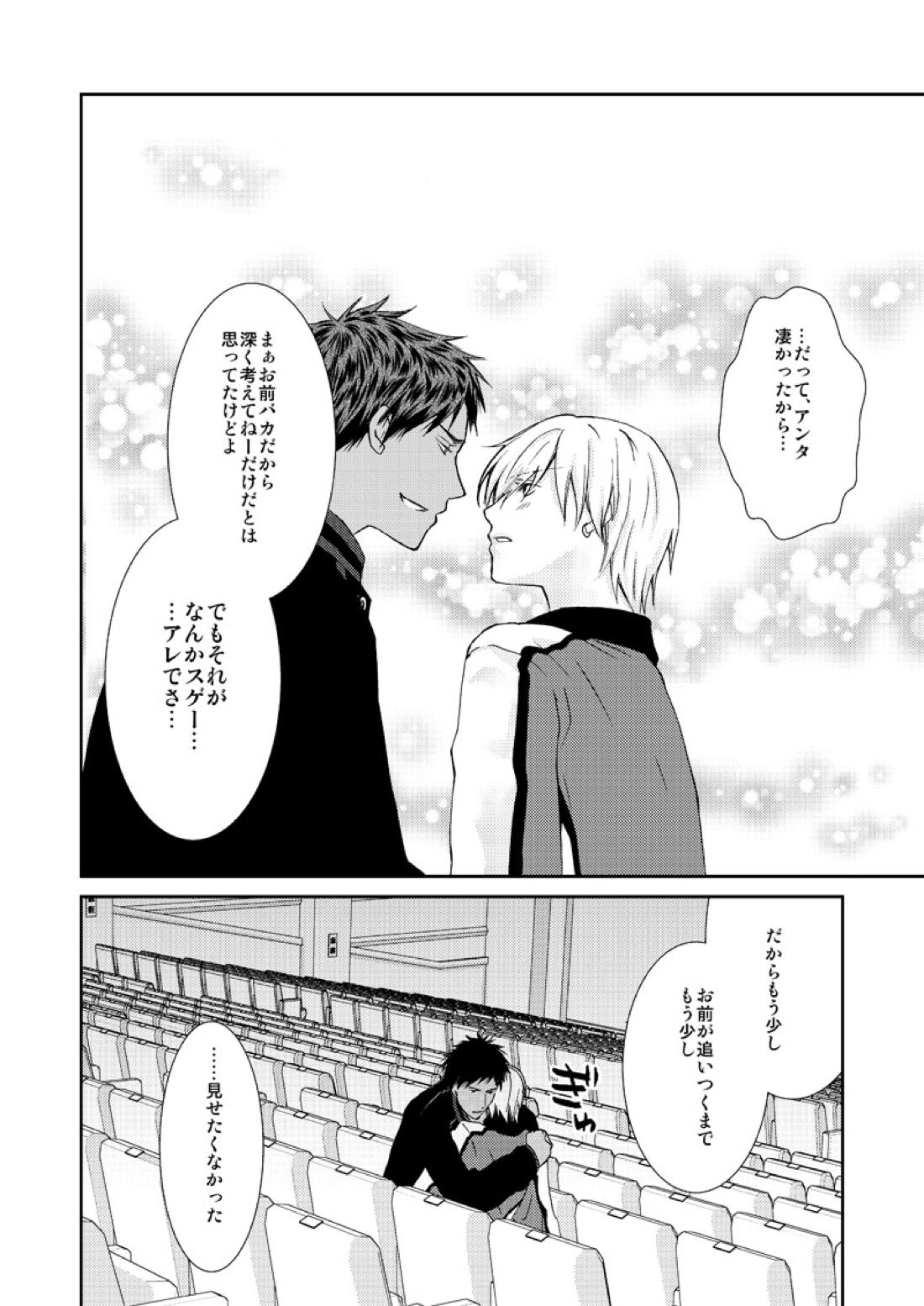 最初からクライマックス【黒子のバスケ/青黄】 page 59