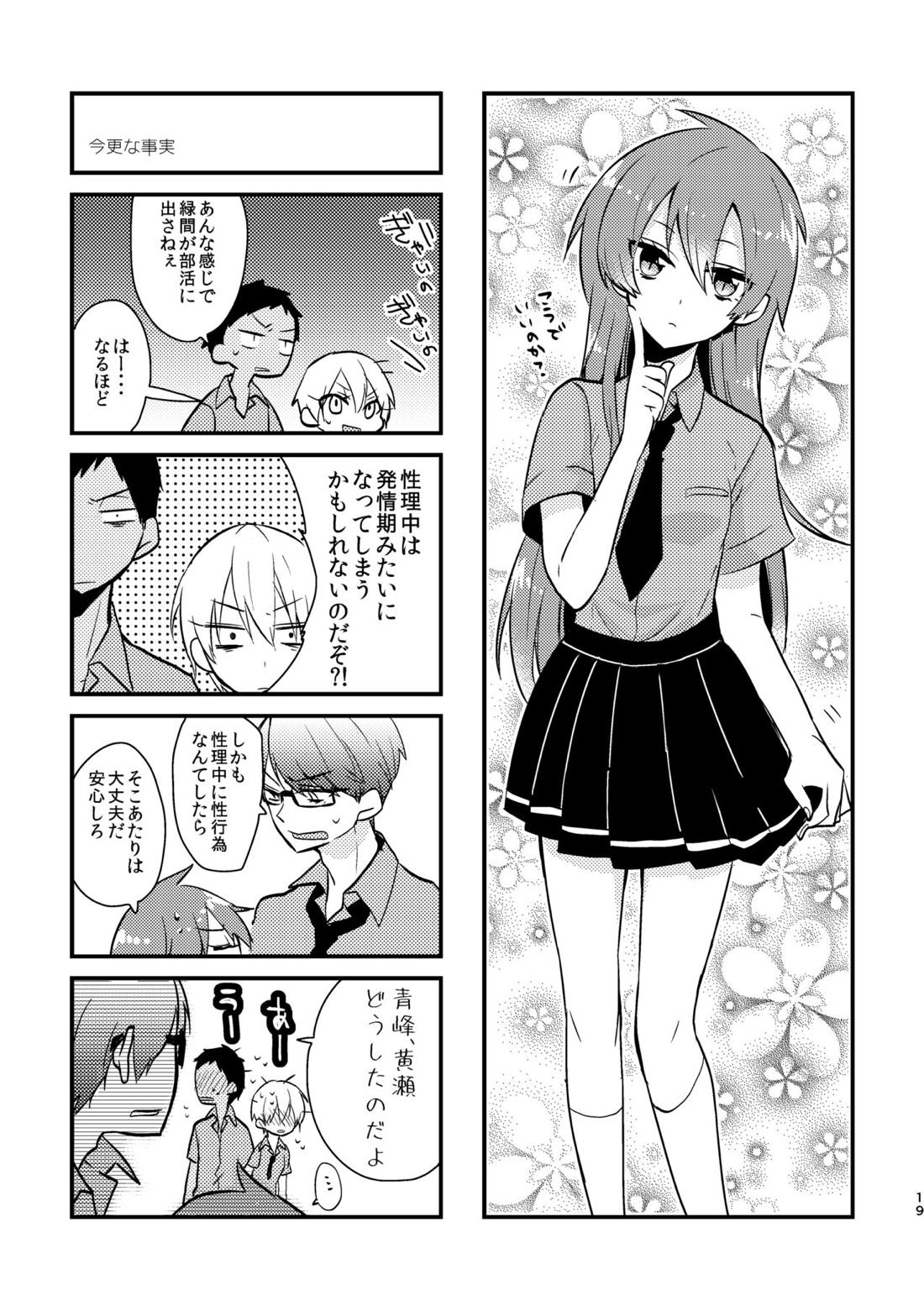 オトコ時々おんなのこ2【黒子のバスケ/青黄】 page 17