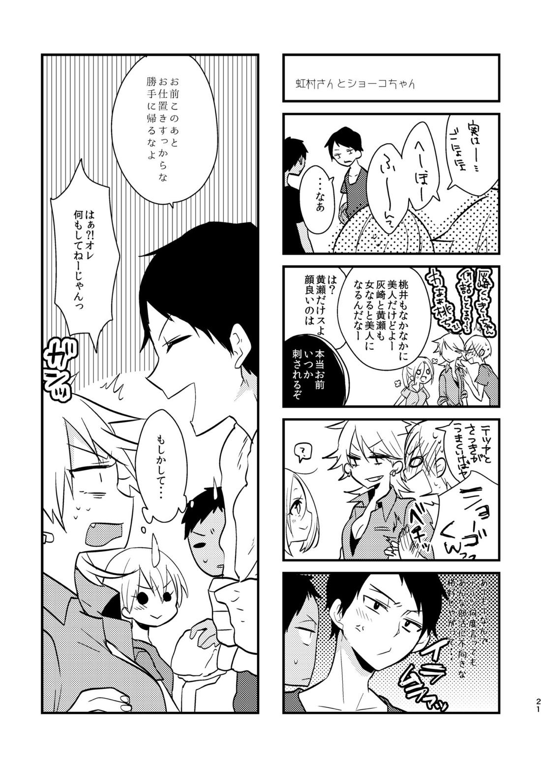 オトコ時々おんなのこ2【黒子のバスケ/青黄】 page 19