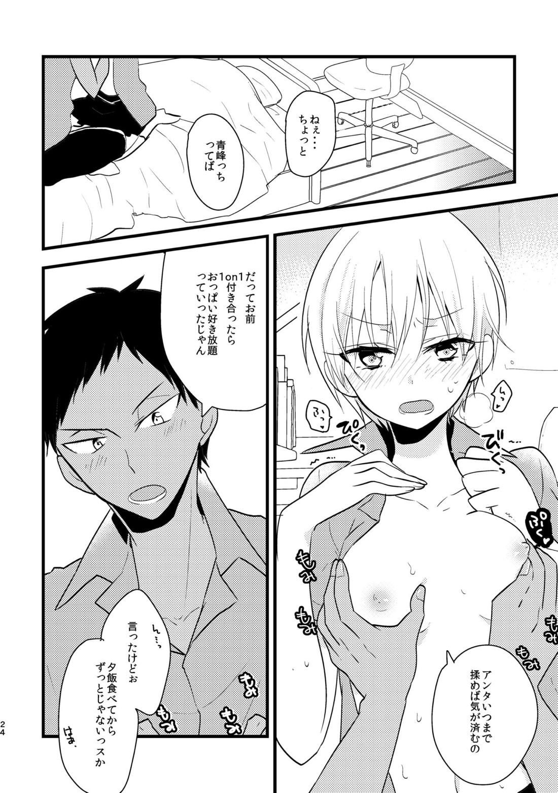 オトコ時々おんなのこ2【黒子のバスケ/青黄】 page 22