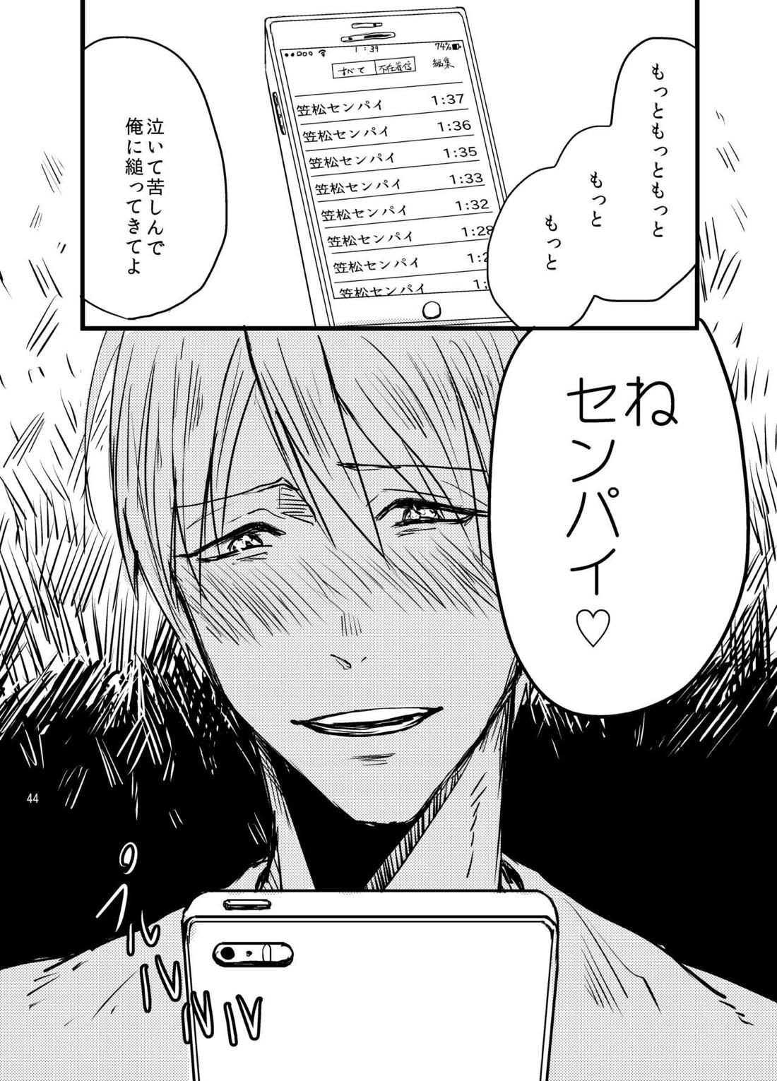 センパイだけは気づいちゃいけない【黒子のバスケ/黄笠】 page 41