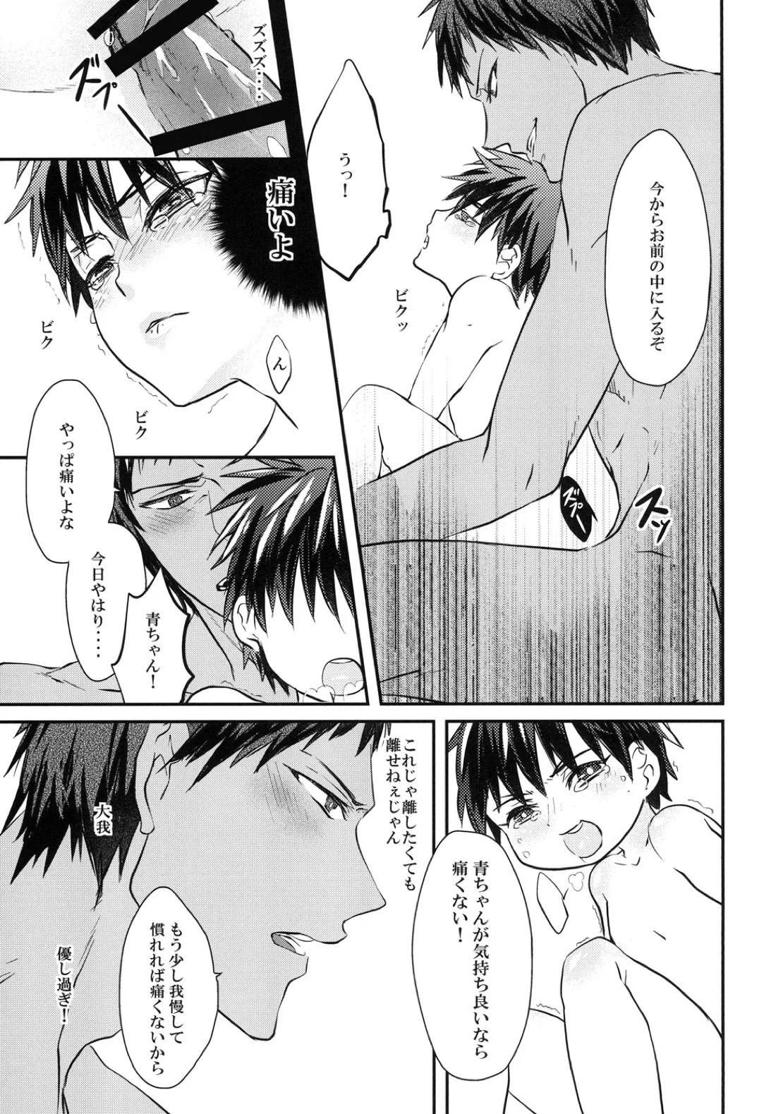 猫にニャンニャン泣かされて【黒子のバスケ/青火】 page 18
