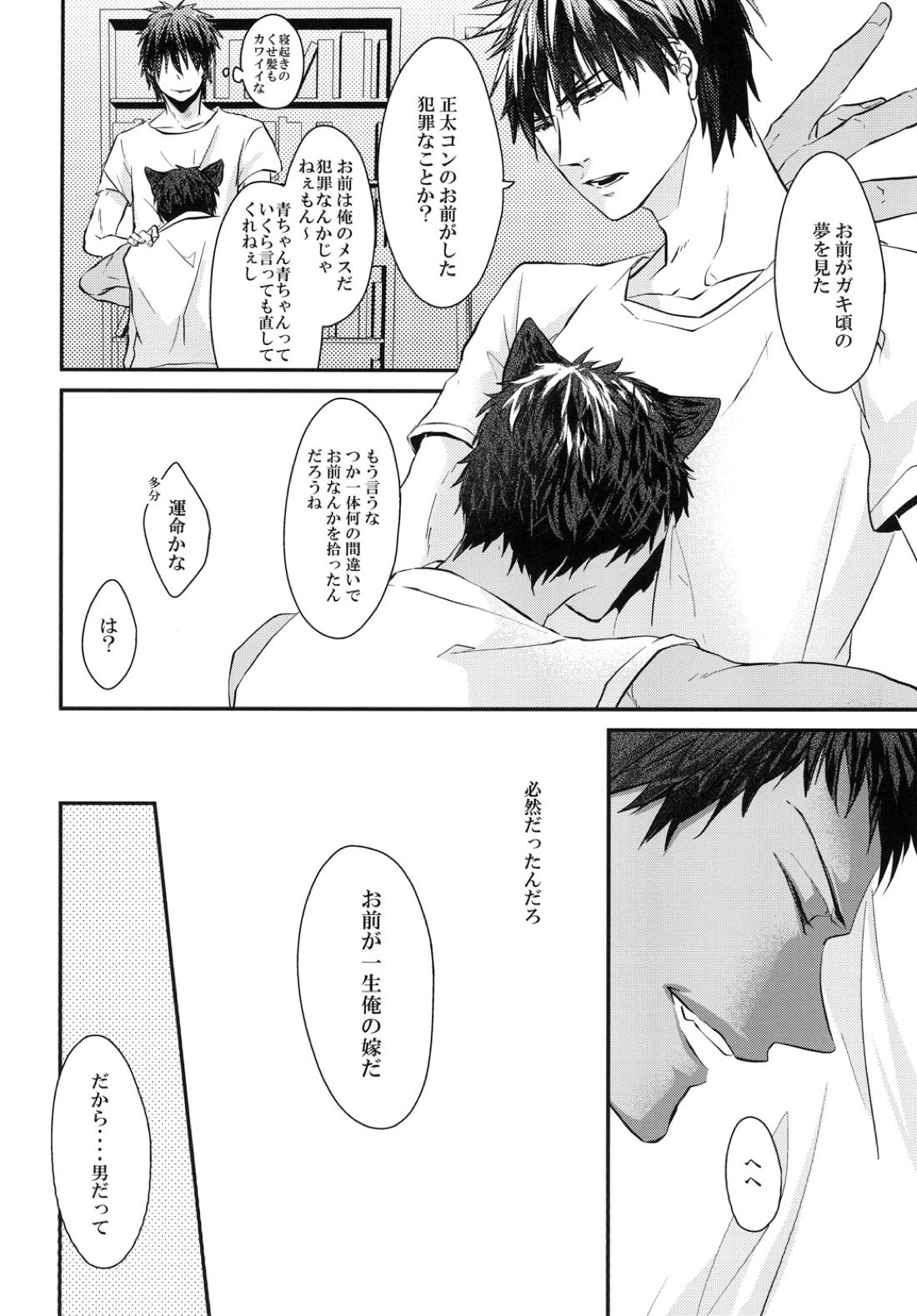 猫にニャンニャン泣かされて【黒子のバスケ/青火】 page 21