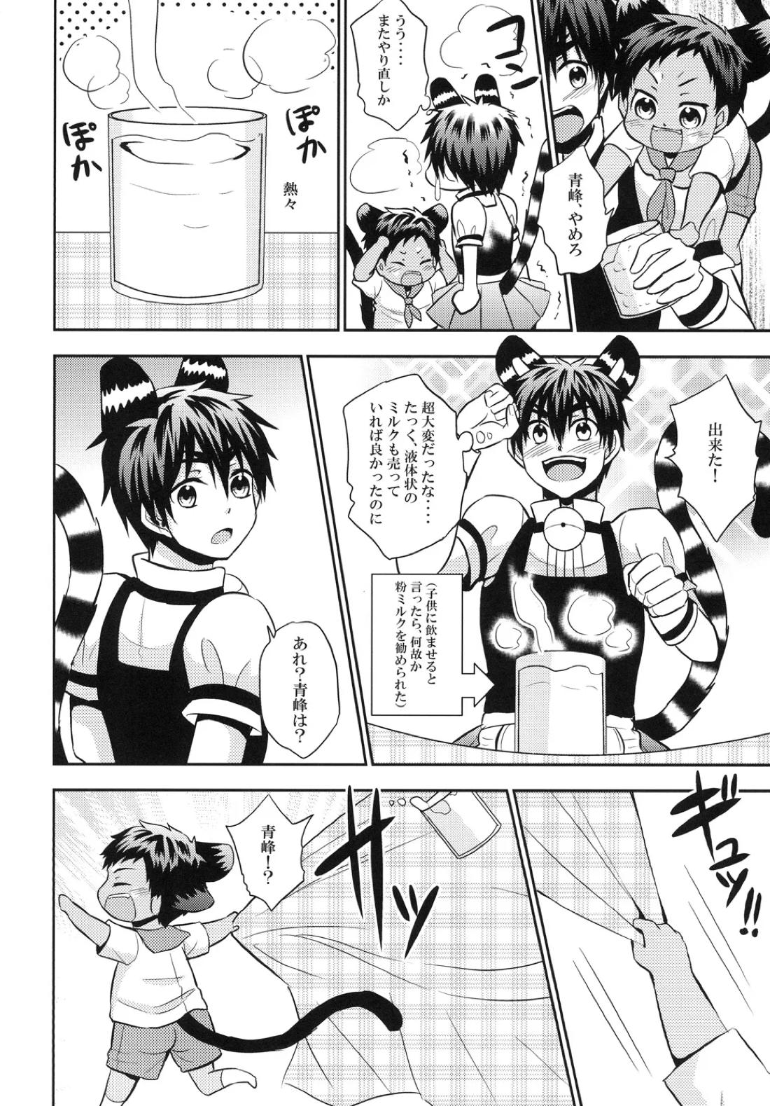 猫にニャンニャン泣かされて【黒子のバスケ/青火】 page 31