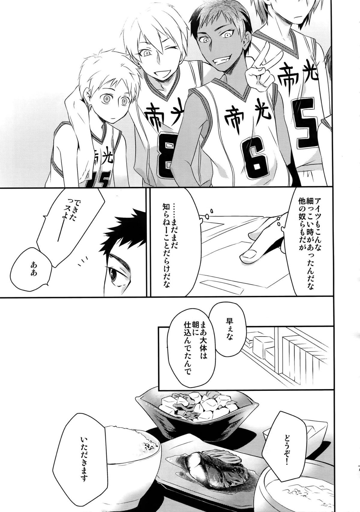 完璧彼氏と絶対領域王子様【黒子のバスケ】 page 78