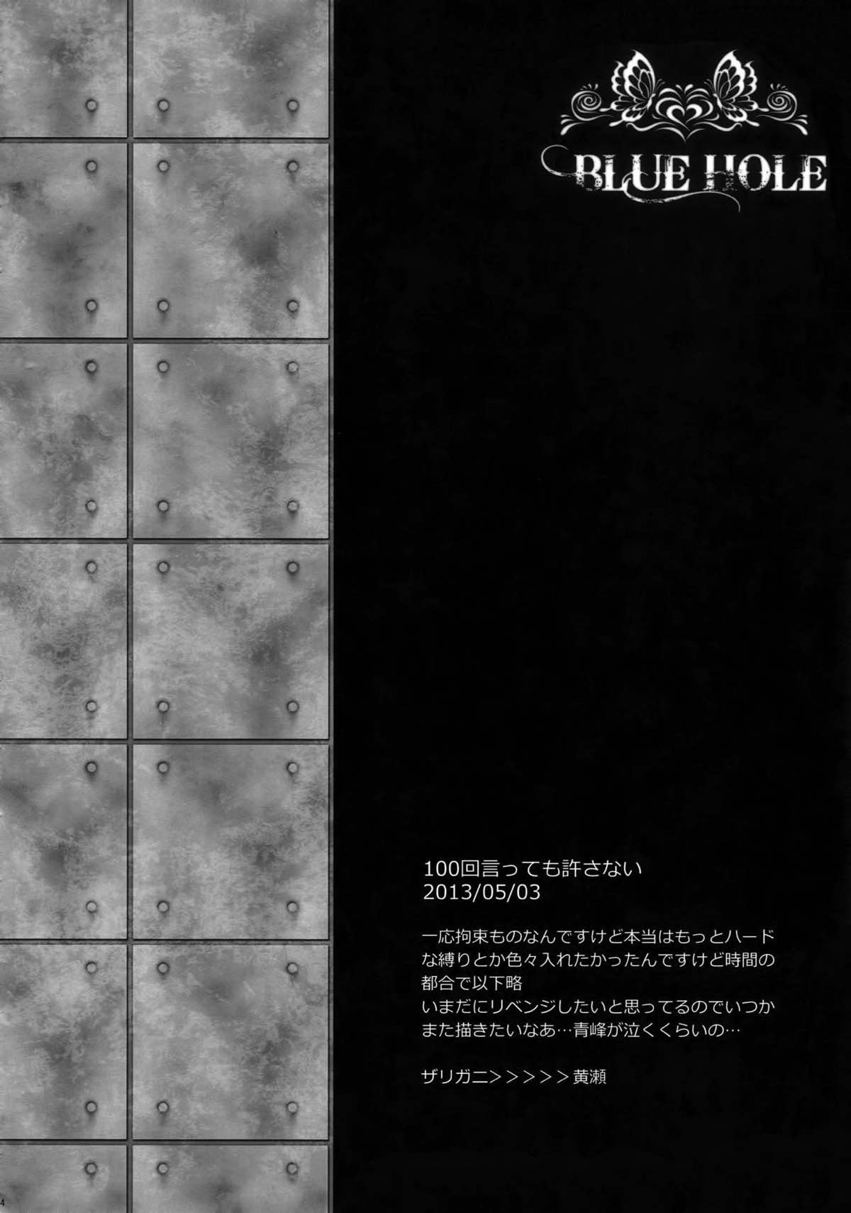 BLUE HOLE【黒子のバスケ/黒火】 page 134