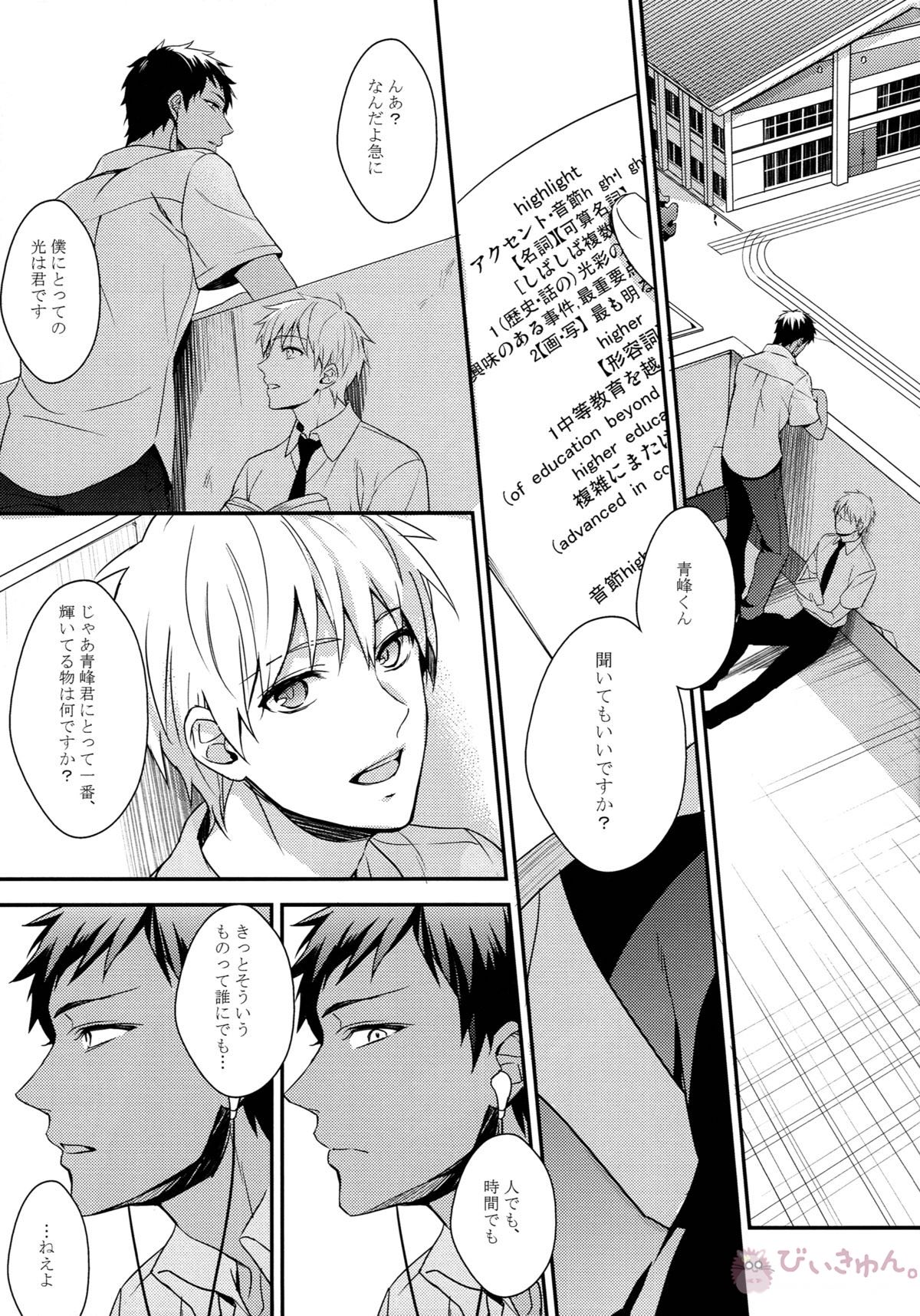 highlight【黒子のバスケ/青黒】 page 20