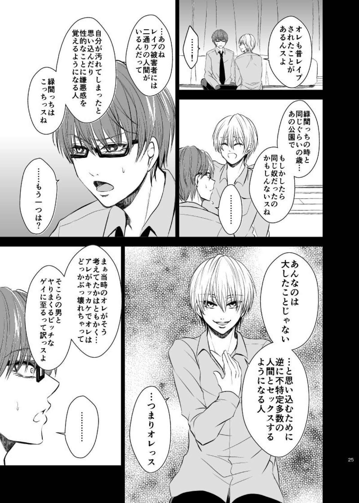 アンハッピーエンドクラッシャー【黒子のバスケ/緑黄】 page 23